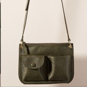 NWOT Anthropologie Charlize Utility Crossbody
